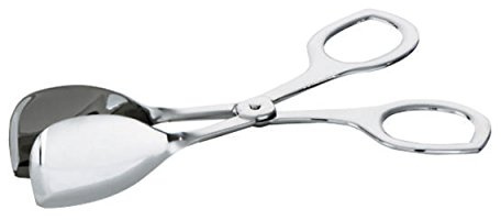 Sambonet 52550C31 Living - Pinza da Portata in Acciaio Inox, per Pane e dolciumi, 18 x 10 cm