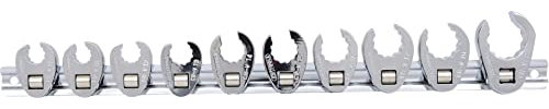 KS Tools 913.3900 3/8 12-kant-Einsteck-Maulschlüssel-Satz, 10-tlg10-22mm