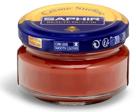 Saphir Pommadier Extrafeine Schuhcreme, helles Havannabraun