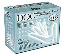 GIMA - Guanti chirurgici sterili in lattice - 50 paia - 7