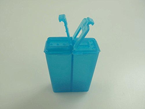 Tupperware Salz&Pfefferstreuer 25ml türkis, Pfefferstreuer, Kunststoff, Rechteckig