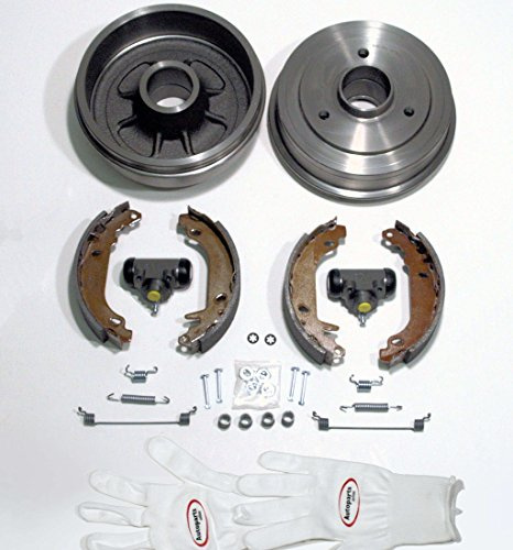 Autoparts-Online Set 60002141 Bremstrommeln/Bremsen Set Hinten