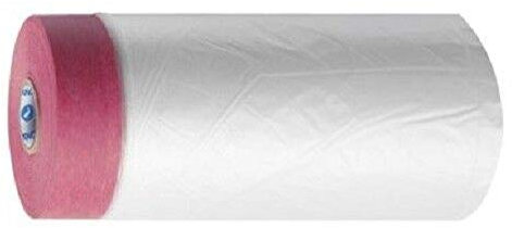 Storch CQ Folie mit Spezialpapier-klebeband Rot, 3 versch. Maße (140 cm x 33 Meter)