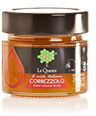 Le Querce – Miele di Corbezzolo Italiano 200 g – Miele Amaro Artigianale, Non Pastorizzato, Raro, Produzione Limitata – Origine Campania