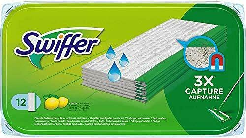 Swiffer Bodentücher feucht - 12 Stück; Packungsinhalt: 12 Stück