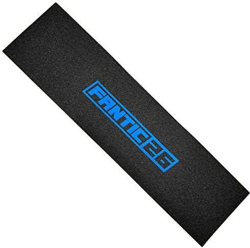 Fantic26 Stunt-Scooter Griptape Ersatz Park Trick Tret Roller Anti Rutsch | Sandpapier 58,5cm (15,5cm Basic Schwarz/Blau)