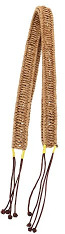 HEMOTON Ätherisches Trommel Wickelseil aus Braunem Seil Verstellbare Länge Dekorativ für Umwicklung und Dekoration