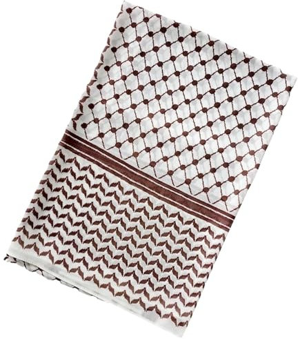 Alwida Palästinensischer -Schal - Chiffon Palästina | Weiches arabisches -Kopftuch | Unisex-Palästinensischer Schal, Palästina-Tücher, arabischer Schal zum täglichen Tragen, Parade,