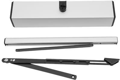 Automatic Door Opener and Closer 100V-240V Heavy Duty Swing Door Closer, Electric Handicap Swing Door Operator with 2PCS Remote Controls, Door Opener 100° Max. Opening Angle