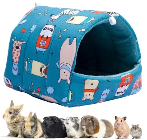 Guinea Pig Bed, Comfortable Guinea Pig House, Delicate Guinea Pigs Hide, Cute Guinea Pigs Hideout, Winter Small Animal Bed For Totoro Rabbits Chinchillas Hamsters Hedgehogs