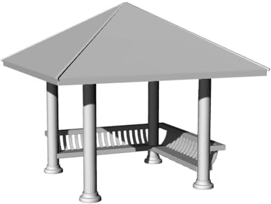 XJT87326 1/87 Scene Model Pavilion