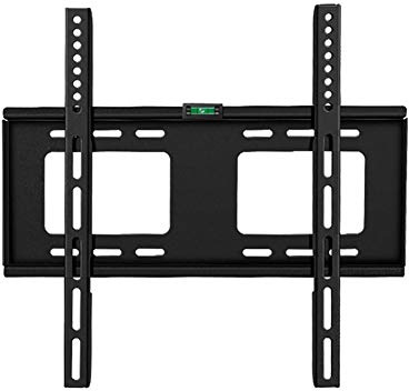 Soporte de pared fijo ultra delgado para televisores LED LCD de plasma de 32 a 55 pulgadas de 400 x 400 mm, capacidad de 50 kg, estante de TV de movimiento completo, muebles que ahorran espacio para