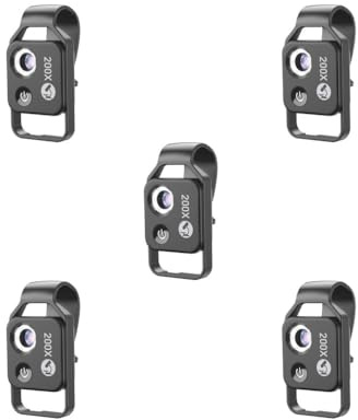 5 set of Phone Microscope CPL Lens Adapter for Microscope Phone Camera to Take Photos