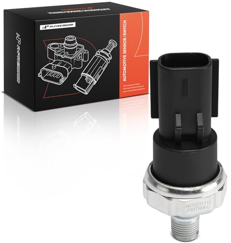 A-Premium Engine Oil Pressure Switch [1 Pin] Compatible with Dodge Journey 2009-2020 2.4L, Avenger 2008-2014 2.4L, Caliber 2007-2012 & Jeep Compass 2007-2017, Patriot 2007-2017 & Chrysler 200, Sebring