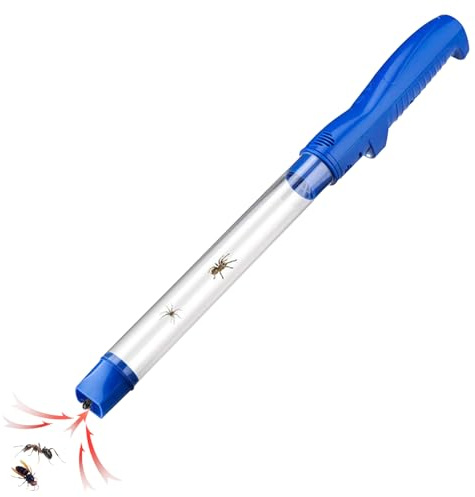 Trappola per Insetti elettrica - per Ricaricabile Tramite USB, Aspirapolvere Portatile per Mosche, zanzare | Cattura Insetti Portatile con Testina per la casa, Il Balcone, la Cam