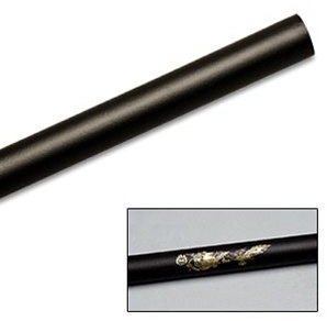Foam Covered Bo Staff - Black - 6 ft
