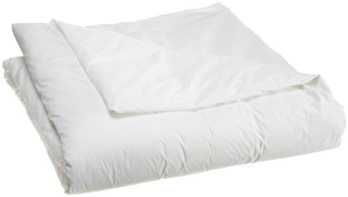 National Allergy 100% Baumwolle Bettdeckenschoner - 135 x 200 cm - Weiß - Hypoallergener, Staubmilben & Bettwanzenfester, Atmungsaktiv - Umhüllung mit Reißverschluss