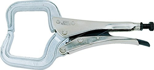 USAG U01390101 - 139 AL - Pince-étaux, lames ''col de cygne'' en aluminium