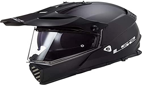 LS2, Casco cross moto Pioneer nero opaco, L