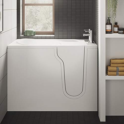 Sitz Badewanne mit Tür, 106x66cm, FREEDOM Rechts