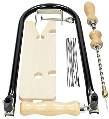 Artif Set Scie à chantourner Manuelle, 13 x 28.5 cm, kit de démarrage pour découper Le Bois