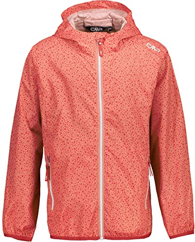 CMP - Giacca Kid G con Cappuccio Antipioggia, Corallo, 104