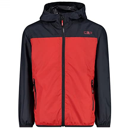CMP - Kinderjacke mit Regenkapuze, Feuer, 116