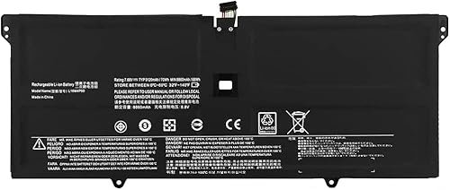 WXKJSHOP L16M4P60 L16C4P61 Laptop Battery Replacement for Lenovo IdeaPad Yoga 920-13IKB Flex Pro-13IKB Series 5B10N17665 5B10N01565 5B10W67249