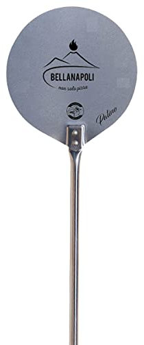 BELLANAPOLI - Pelle à pizza Ronde Ø22cm Inox Manche 1.50m