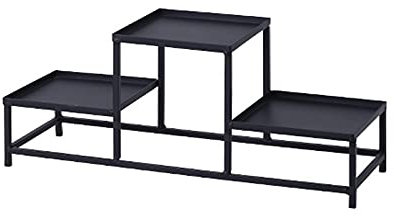 LUCBEI Kuchenständer ServierStänder Schwarze Kuchenständer Schmiedeeisen Dessert Tisch Kreative Cupcake Display Stand Chinesische Hochzeit Dekoration Gebäck Servierfach Tortenständer