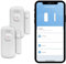 Konyks Senso Charge 2, 2 detectores de Apertura Wi-FI con batería Recargable, duración de hasta 1 año, notificaciones de Smartphone, automatizaciones fáciles, Compatible con Alexa & Google Home