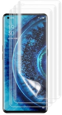 nulala 3 Piezas Protector Pantalla para OPPO Realme GT Neo 2, HD Película Protectora de TPU Hidrogel Flexible para OPPO Realme GT Neo 2 - Alta Definición y Sensibilidad, Fácil Instalación