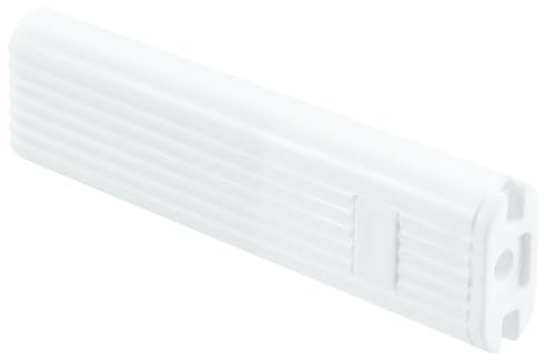 uxcell Blinds Cord Weight, POM 83mm/3.27 Square Roller Blinds Handle Tensioner Weight for Vertical Blind Roman Blinds Chains Ball Beaded Chain Window Accessories, White