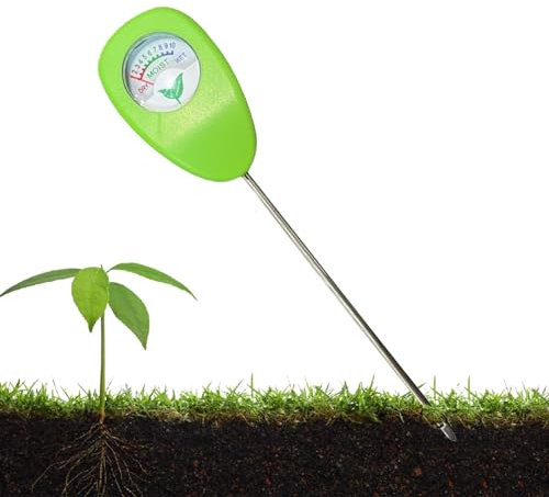 Plant Water Monitor, Houseplant pH Tester, 9.84x1.18 inches No Battery Needed Soil pH Sensor Tool, Easy-to-Use Garden Tester for Indoor, Outdoor, Lawns, Farms, Balcony