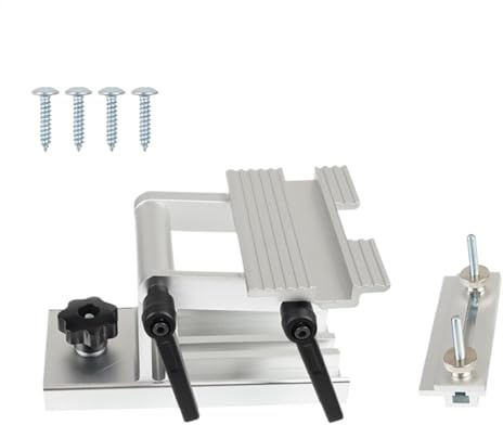 Grinder Tool Rest Jig - Multi-Angle Sharpening Guide for Bench Grinding | Heavy-Duty Aluminum Support for Chisels, Knives, Woodworking, Metalwork, Adjustable Precision Tool for Pro