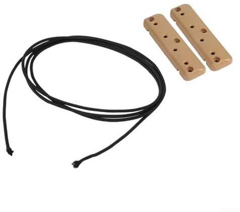 Filet de rangement élastique anti-chute pour camping-car, remorques, caravanes (marron)