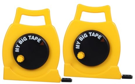 Uonlytech 2pièces Ruban Pour Garçon Fille Avec Double Échelle Et Jouet De Mesure Sécuritaire Pour Garçon Fille Et Développement Des Compétences