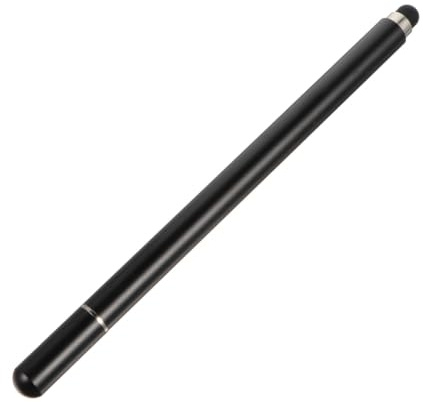 HOLIDYOYO Stylet Capacitif Magnétique 2 Fois 1 Disque, Alliage d'Aluminium, Stylet Portatif Sécurisé pour Écrans Tactiles de Tablettes Universelles