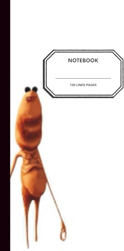 Marcus the Worm Notebook: 5 x 8 Inch 100-Page Lined Journal for Notes, Planning, and Daily Writing