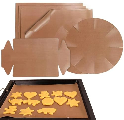 Papel para Hornear | Reutilizable Antiadherente de Alimentario para Cocina,Papel de Hornear para Freidora de Aire | Para Microondas Vaporeras Fritura Hogar Camping Barbacoa Restaurante Patio