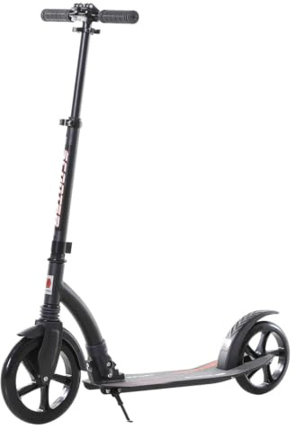 Puky Roller - rutschfeste Massivkautschukreifen, Cityscooter mit verstellbarem Lenker, FüR Erwachsene Und Teenager 100kg Gewichtsgrenze