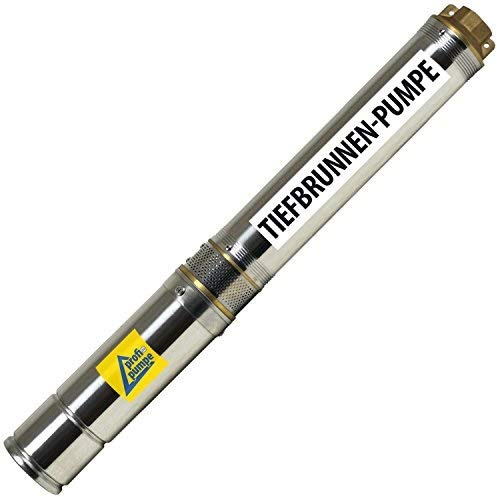 4Zoll -BRUNNENPUMPE TIEFBRUNNENPUMPE TAUCHDRUCKPUMPE TAUCHPUMPE GARTENPUMPE PUMPE. Die SCHLANKE TIEFBRUNNENPUMPE mit hoher Leistung! (1500Watt - 8Bar)