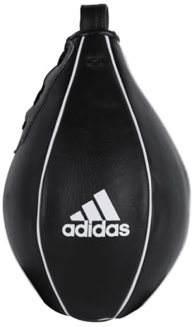 Adidas Palla da Boxe Speed Ball US Style, Nero, 13 x 20 cm, ADIBAC091