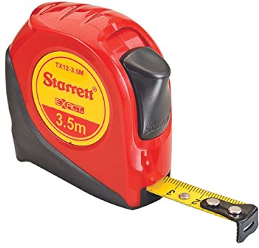 Starrett KTX12-3.5M-N Exact Flessometro, 3.5 Metri x 13 mm