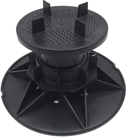 EINSIDE Justierbarer Plattenlager, Stelzlager Stellfuß für Terrassen-Platten Keramik Stein Beton Fliesen, Stelzlager Höhenverstellbar, Höhenverstellbar 95-130 mm, Box mit 25 Stück