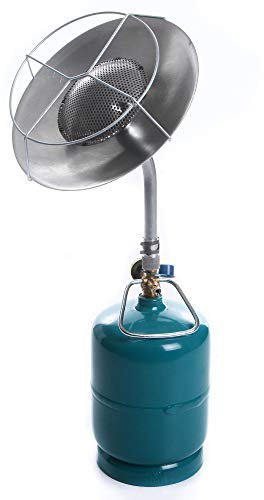 Gasheizstrahler Gasstrahler Gasheizung Heizstrahler Strahler Wärmestrahler 1,8 KW für Gasflasche von rg-vertrieb