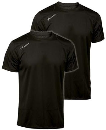 Maglietta Tecnica da Uomo a Maniche Corte Mesh | Abbigliamento Sportivo Estivo Traspirante e ad Asciugatura Rapida | Ideale per Palestra, Allenamento, Tempo Libero e Fitness