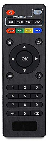 PABREY Télécommande de rechange d'origine pour MXQ, MXQ 4K, MXQ PRO, MXQ PRO 4K, H96, M8, M8N, T95, T95M, T95N Android TV Box IPTV (manuel inclus)
