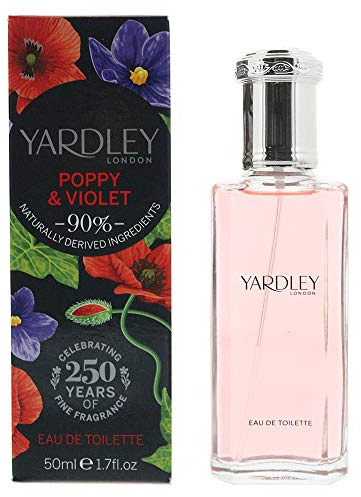Yardley London Poppy and Violet Eau de Toilette 50ml