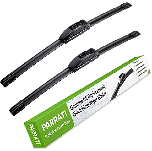 OEM QUALITY 20 + 18 PARRATI Premium All-Season Windshield Wiper Blades (Set of 2)